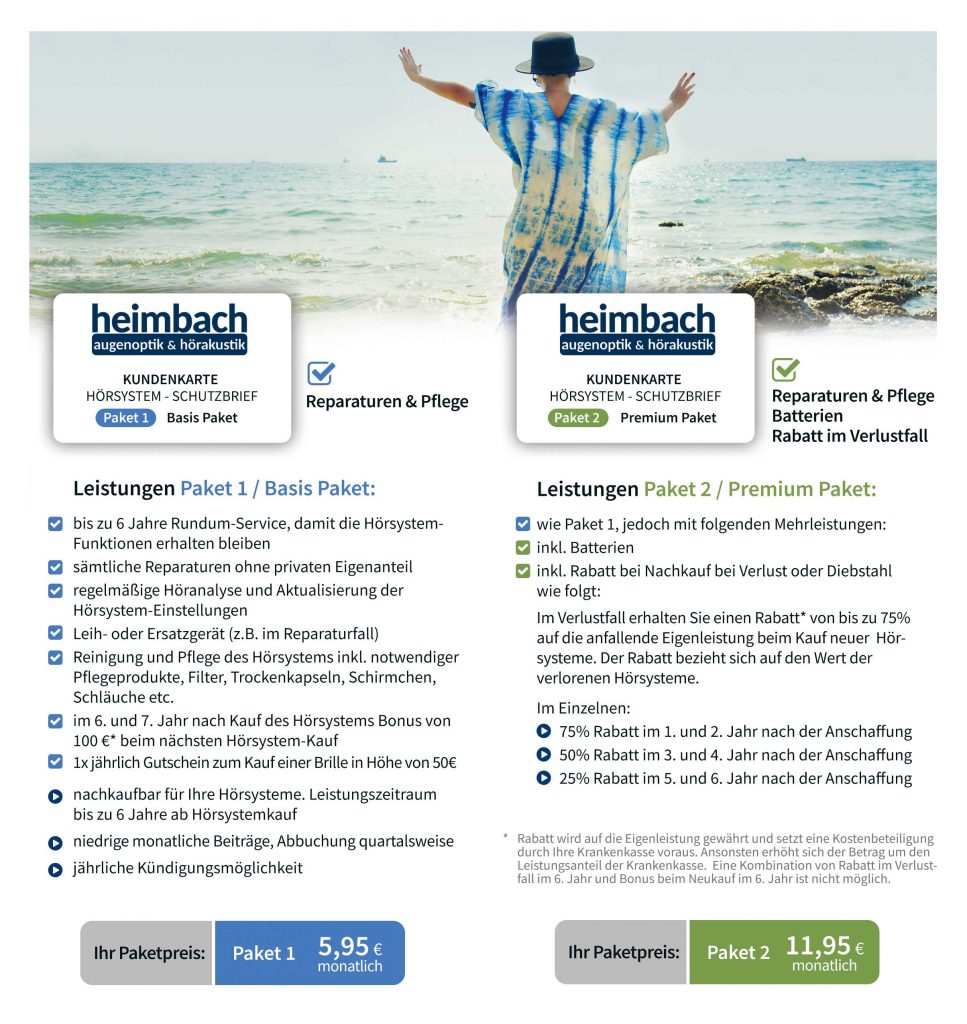 Hörgeräte-Schutzbrief