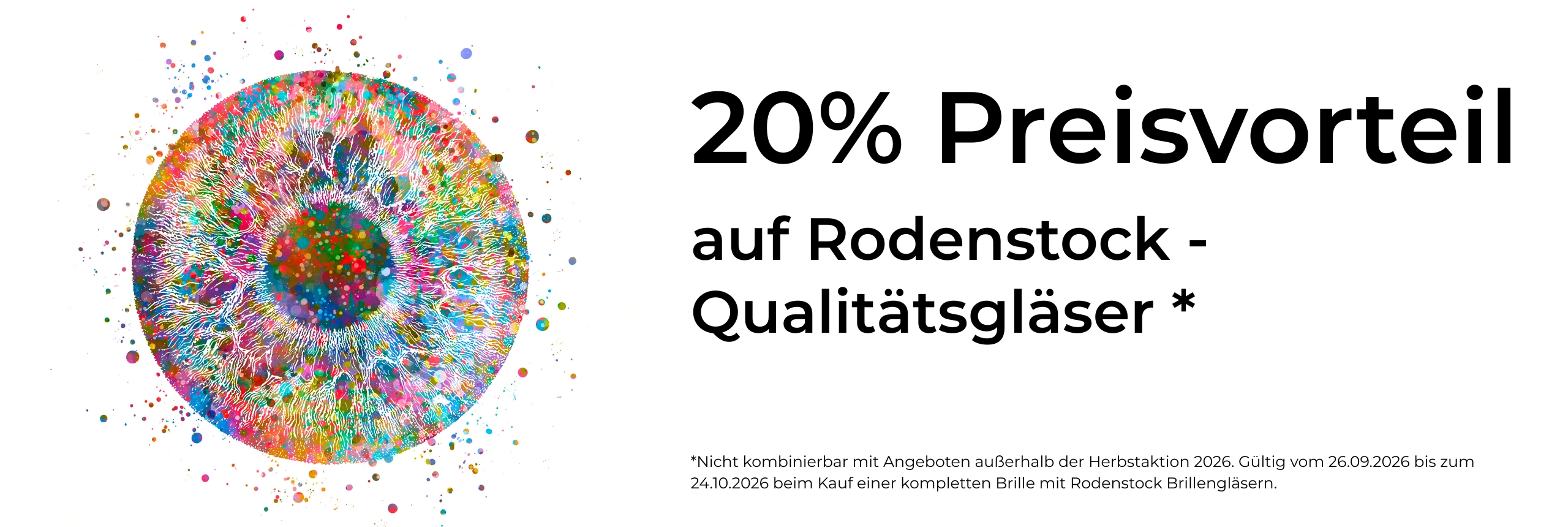 Herbst-Aktion Angebot Optik Heimabch